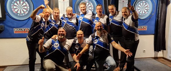 Dart Team Mauritz nach Sieg