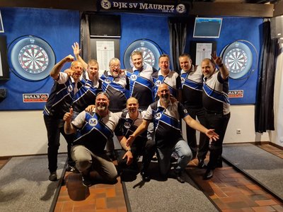Dart Team Mauritz nach Sieg