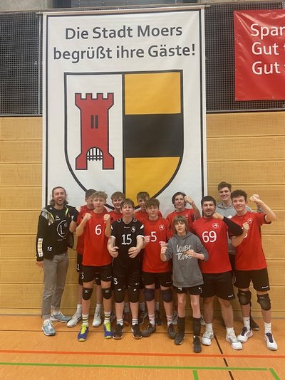 Team der U18 Volleyball Jugend