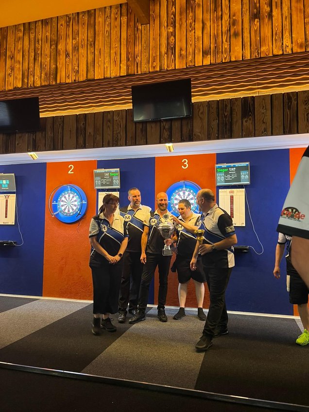Dartteam Siegerfoto