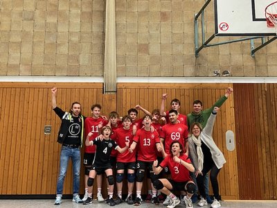 Volleyball U18 nach erfolgreicher Qualifikation