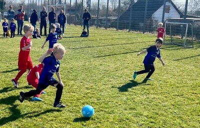 Auch mit Ball zu schnell für den Gegner